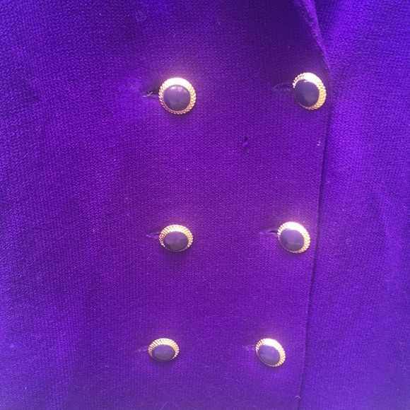 Classic and sophisticated wool knit jacket St John - Picture 6 of 8